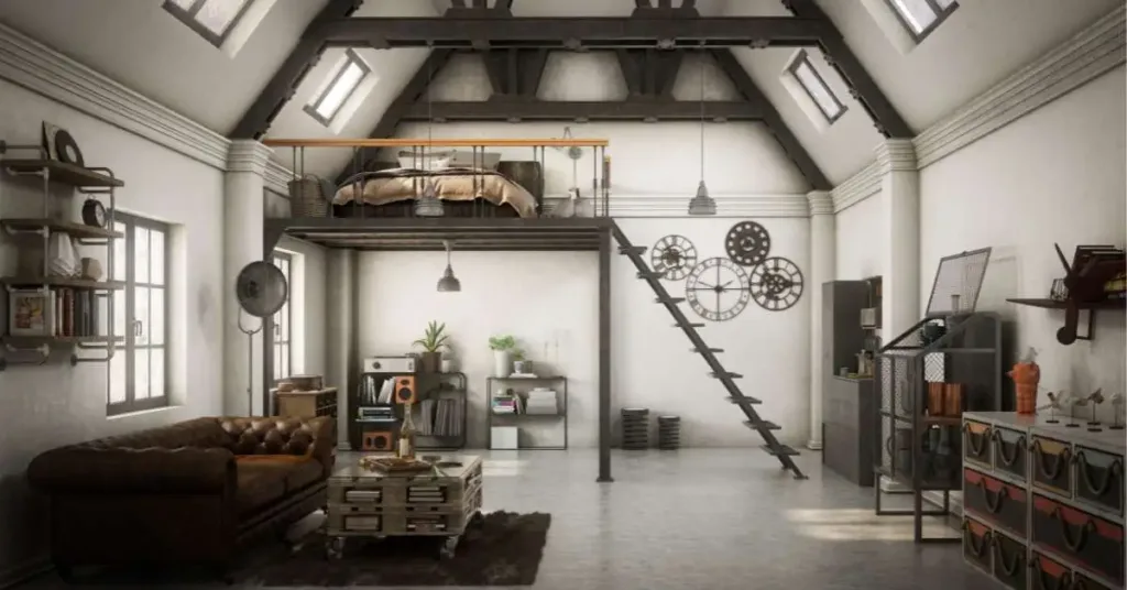 home decorated in Industrial Interior Design Style