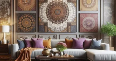 focal point for Indian Style Living Room Interior