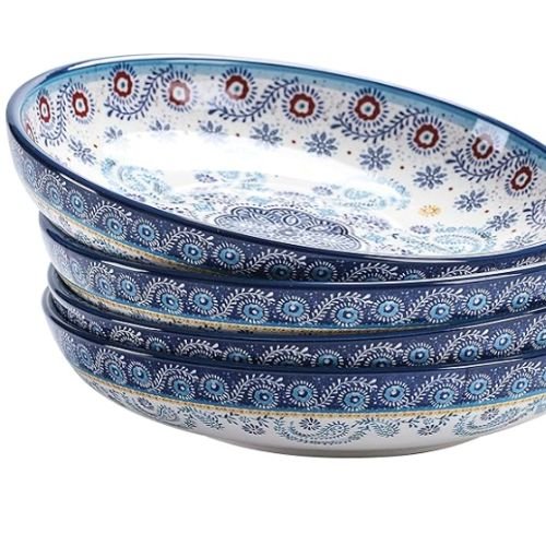 Blue and White salad bowls