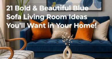 Blue Sofa Living Room Decor Ideas for Every Style and Mood