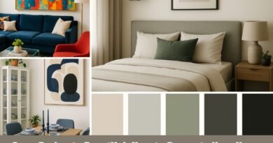 feature image showcasing color, design palette samples with fabrics, and paint swatches