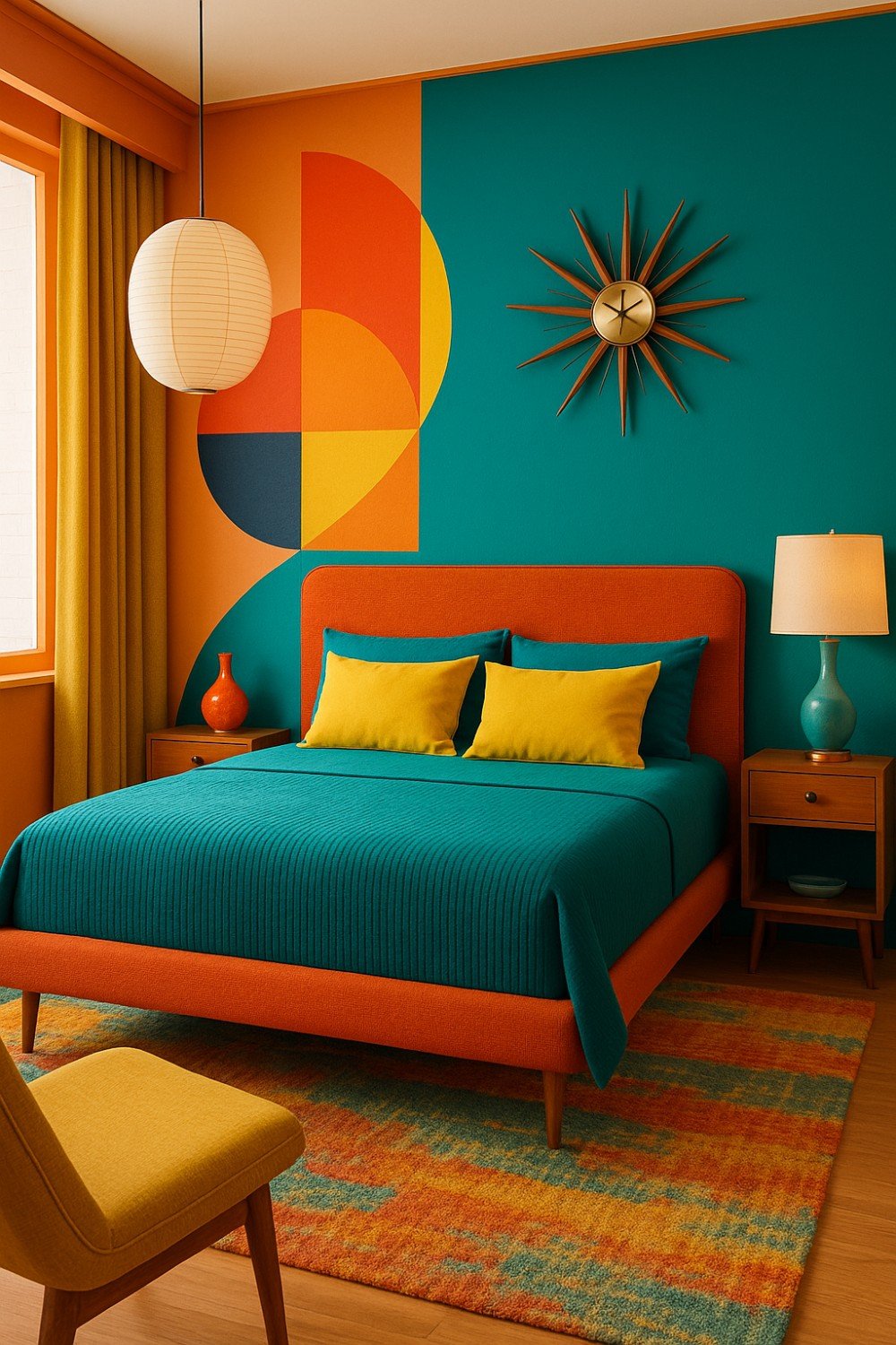 a compact room make the space look more open