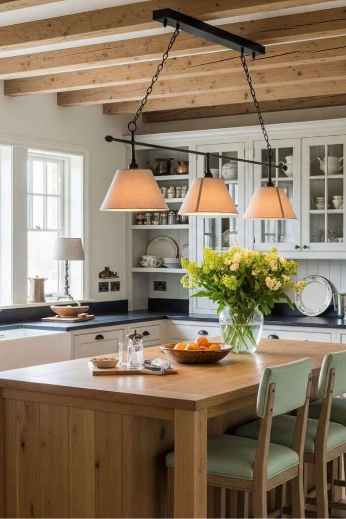 Rustic yet elegant kitchen