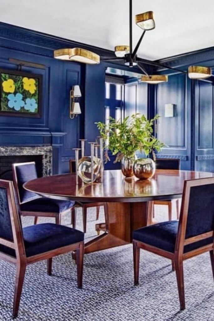 Modern Blue Dining Room Ideas to Try at Home | Cozy Haven Tales