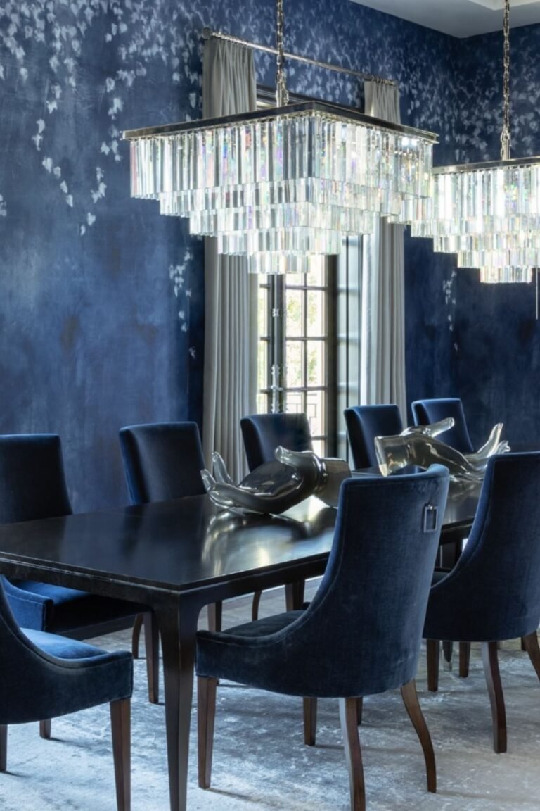 Modern Blue Dining Room Ideas to Try at Home | Cozy Haven Tales