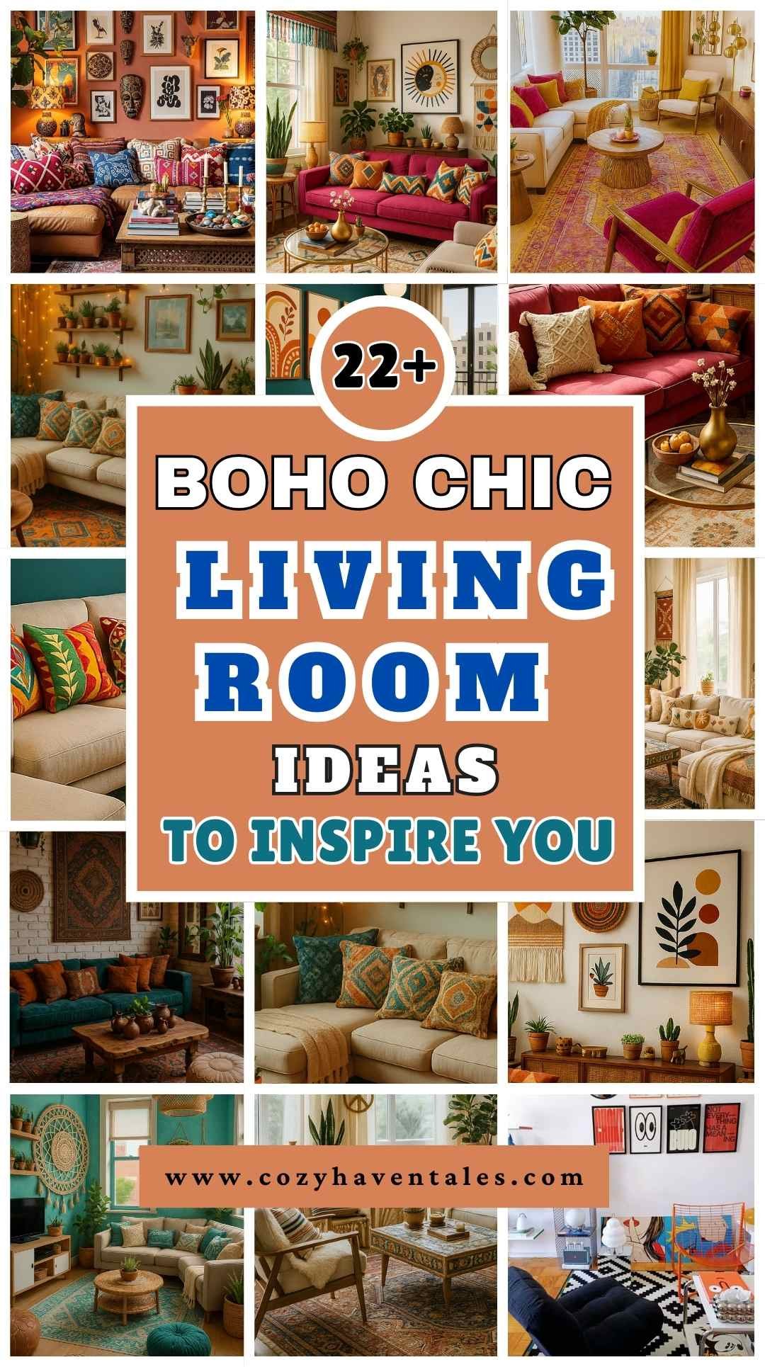 Boho Chic Living Room Ideas to Inspire a Cozy & Stylish Space