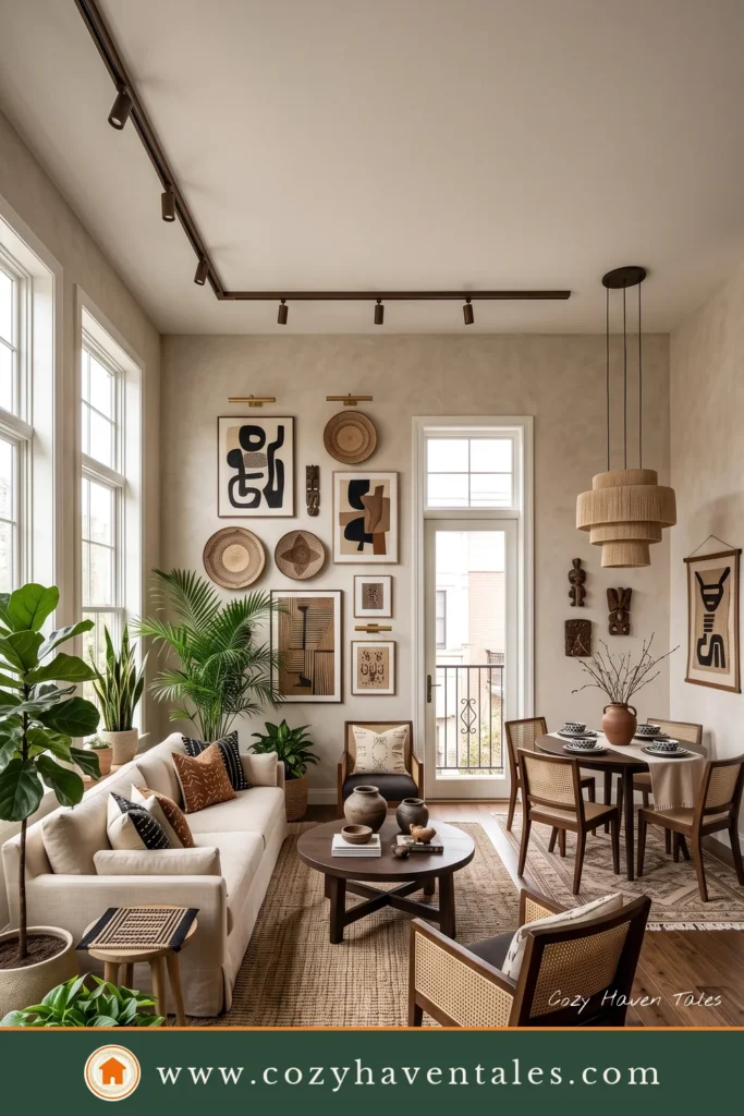 Afrohemian living