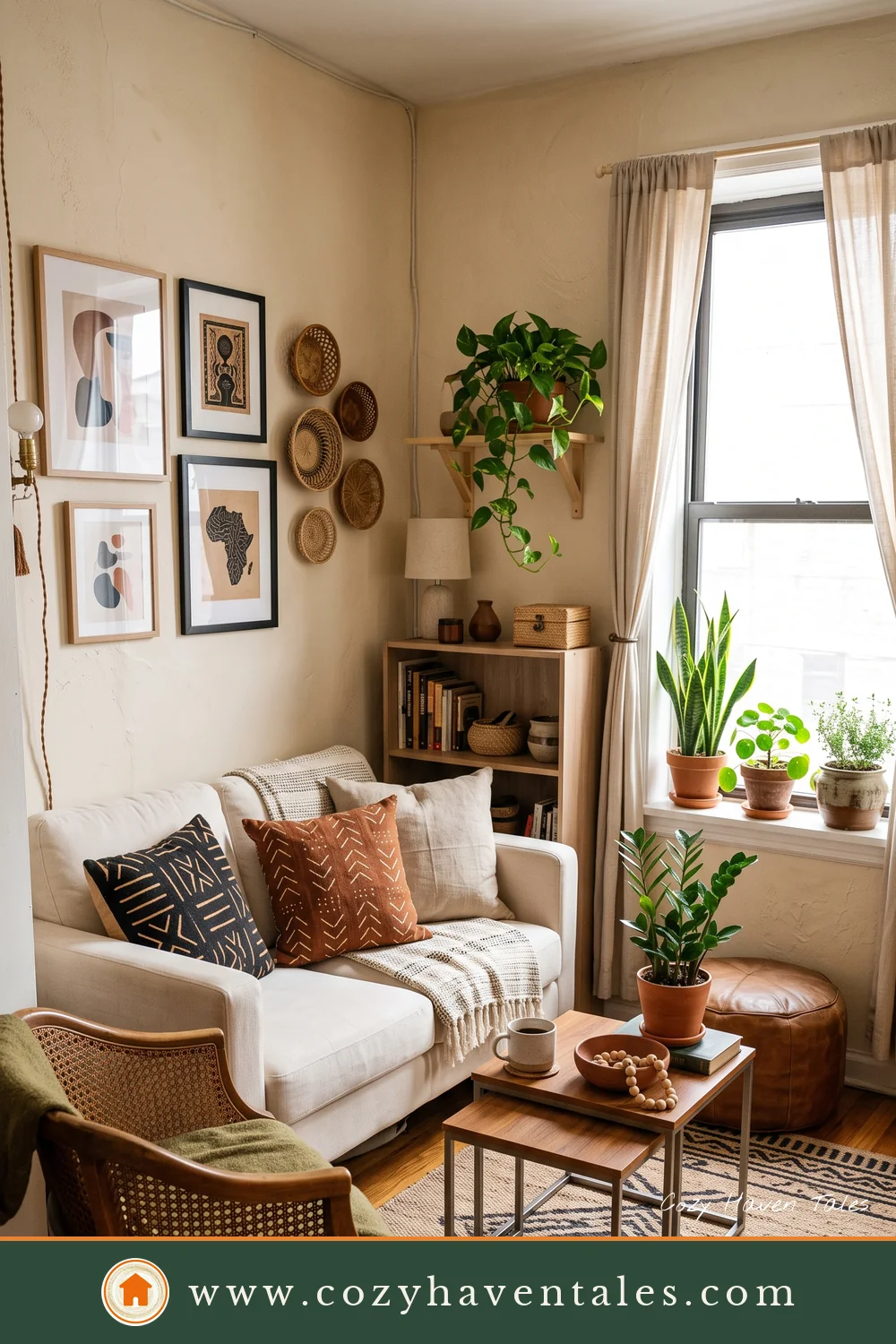 Mudcloth-Inspired Cushions