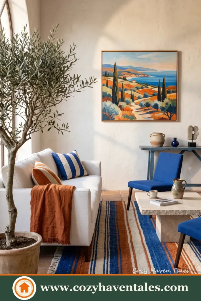 Chic minimalist living room ideas with a elegant interior showing cozy styling and smart storage