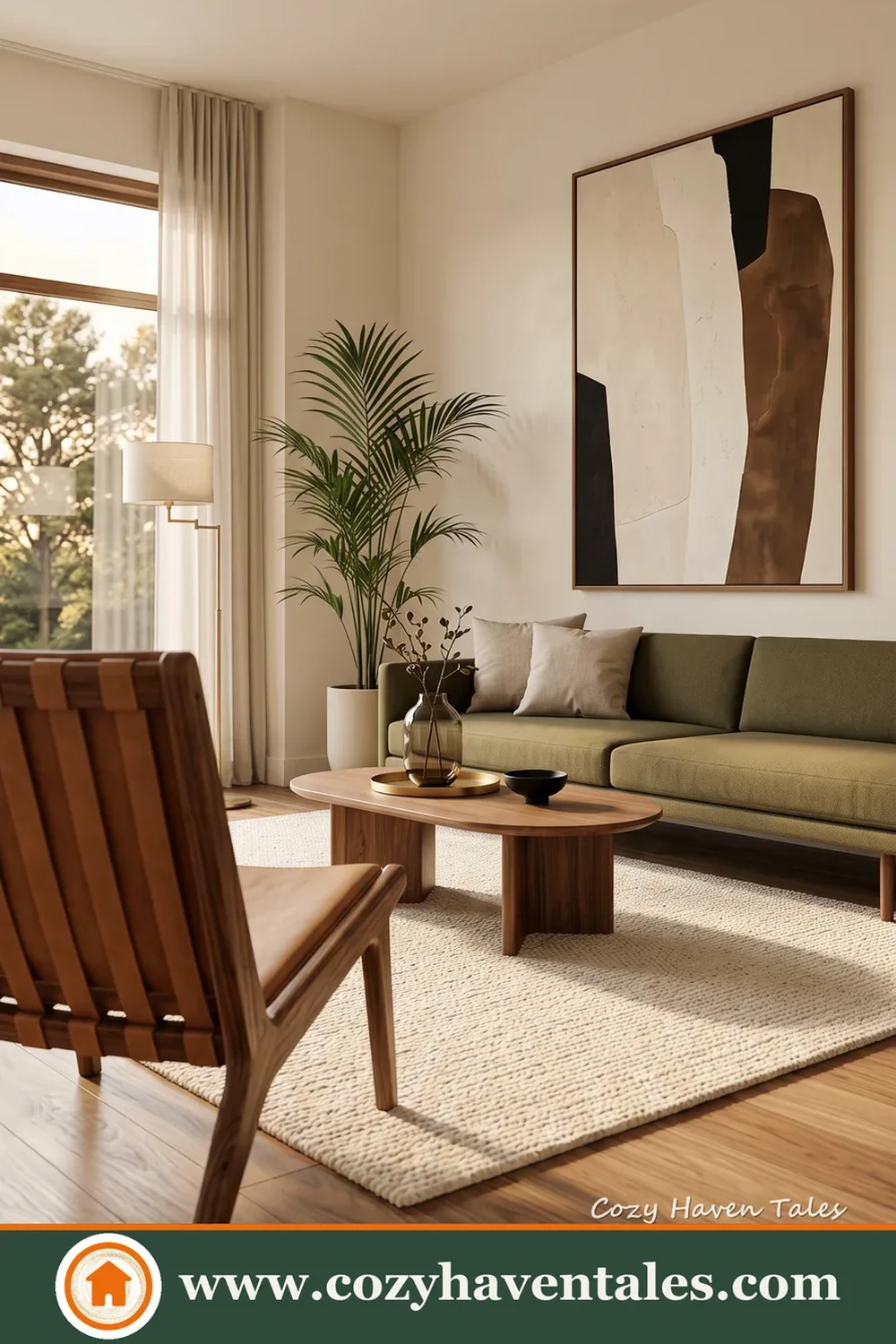 Curated interior design idea showing styling details and mood