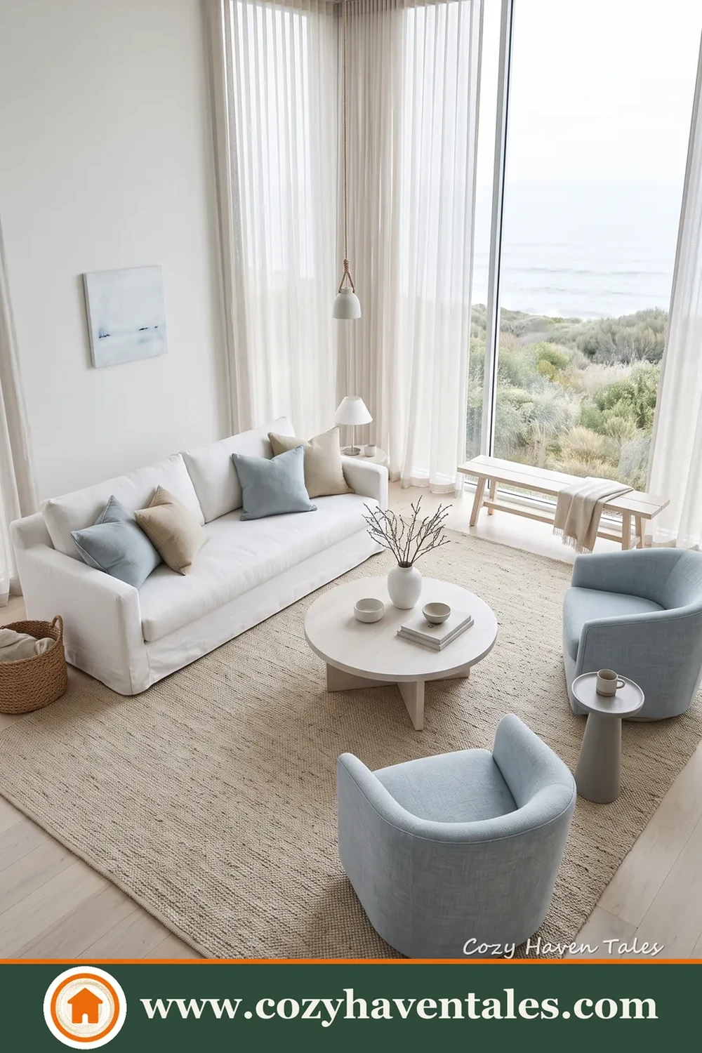 Charming interior design idea showing texture, tone and balance
