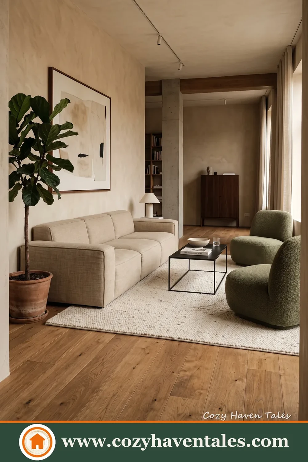 Curated interior design idea showing styling details and mood