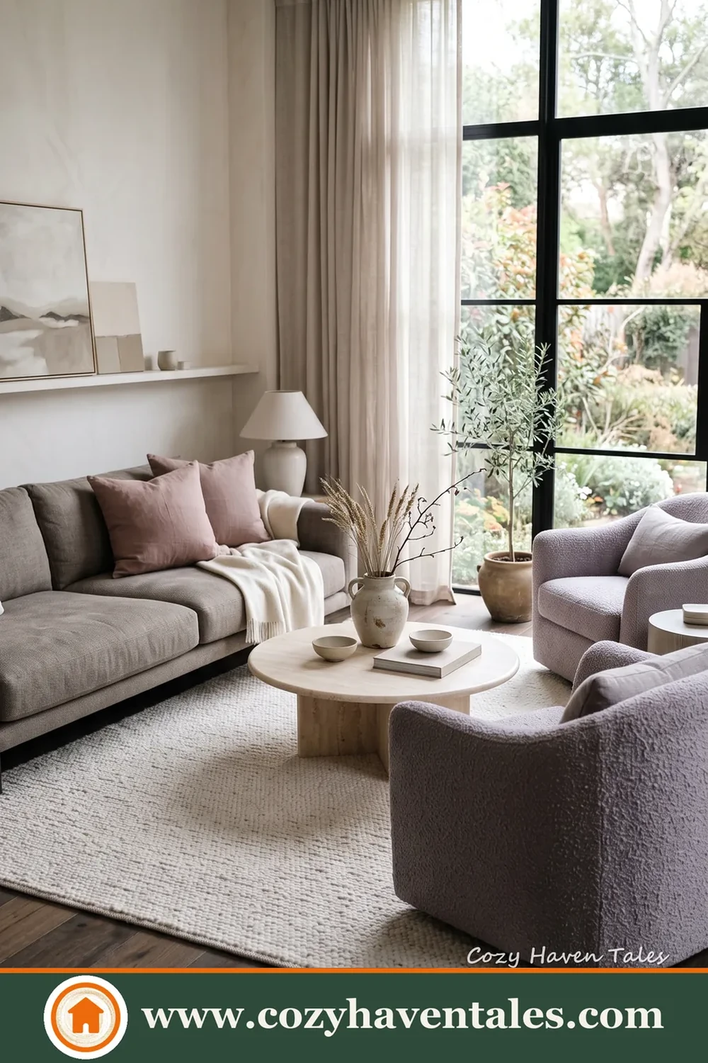 Fresh interior design idea showing texture, tone and balance