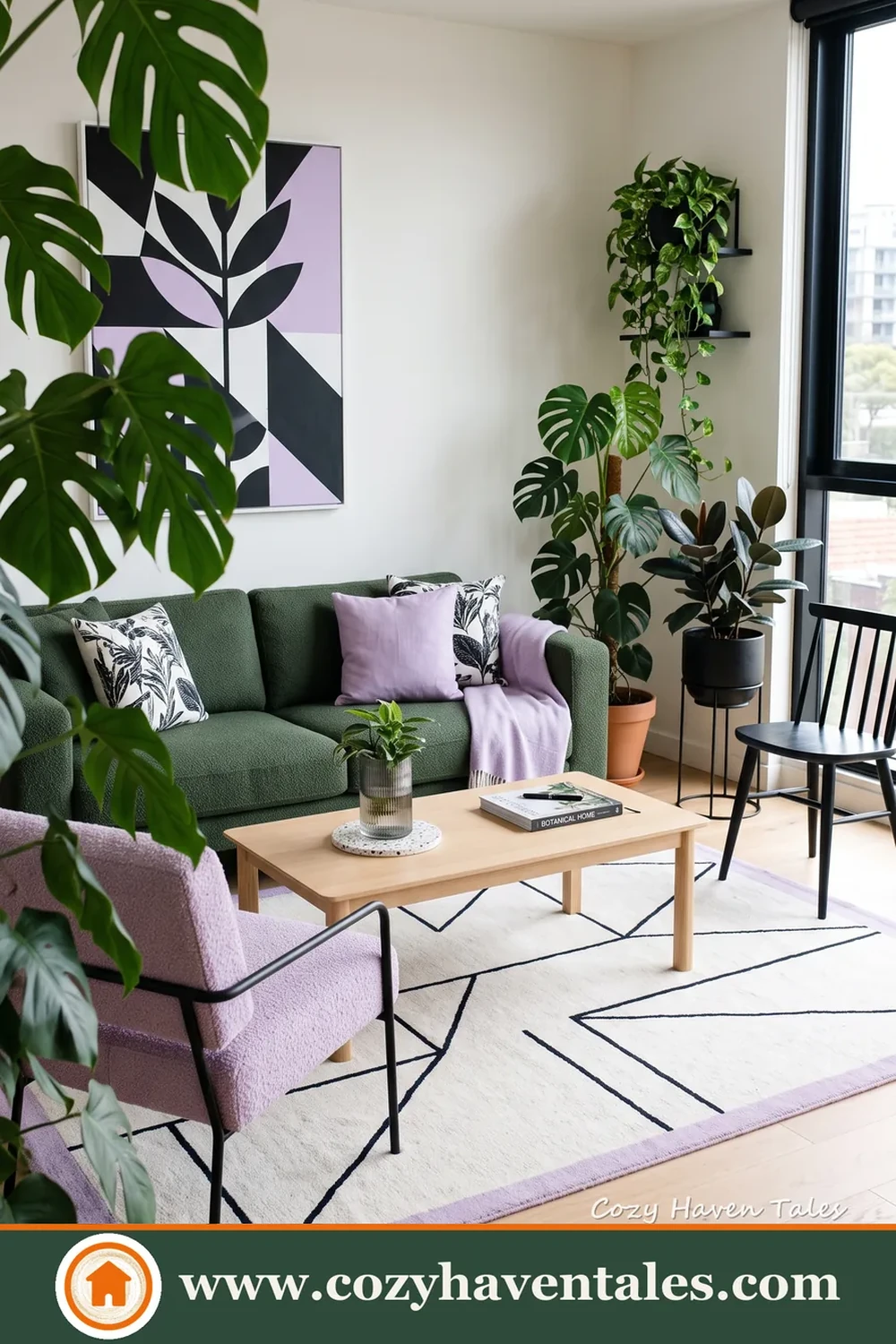 Fresh interior design idea showing texture, tone and balance
